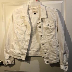 White Jean Jacket